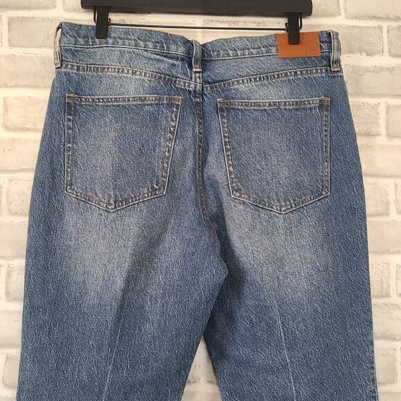 JCREW Full Length Demi Boot Denim Jeans Womens 31 NEW $128 - Picture 8 of 11